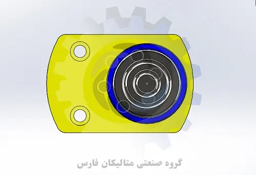 متالیکان فارس-سیلندر هیدرولیک 700 بار LHC 10 TON